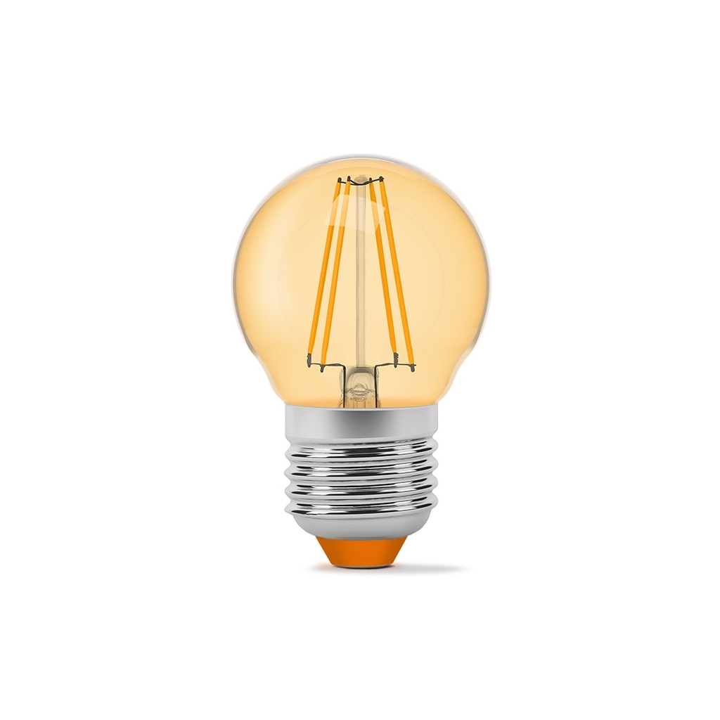 Лампа светодиодная lemanso lM389 E27 4W 3000K 420lm 320° 220V Amber