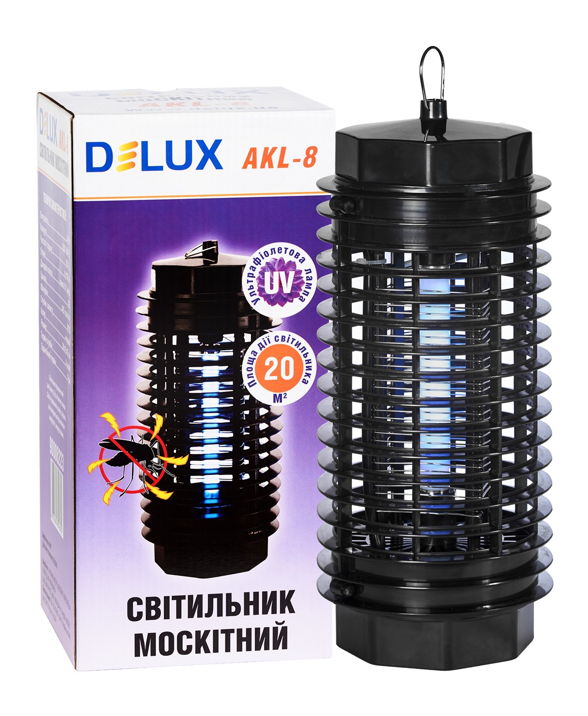Светильник для уничтожения насекомых Delux AKL-8 G5 1х4W 220V IP20