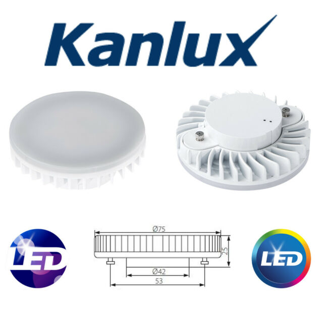Лампа светодиодная Kanlux 22423 GX53 9W 4000K 720lm 110° AC220V