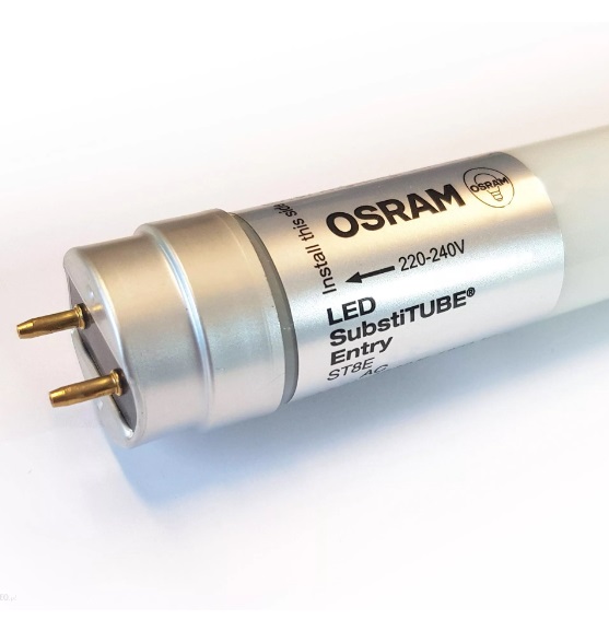 Лампа Osram ST8E G13 8W 4000K 900lm 160° 0.6m AC230V прямое подключение