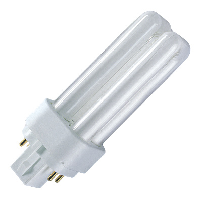 Лампа люминесцентная Osram Dulux D/E 26W/830 G24q-3 3000K 1800lm