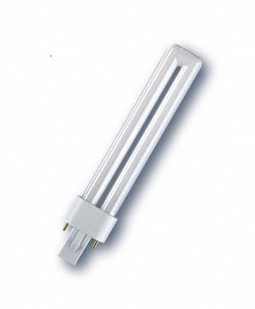 Лампа люминесцентная Osram Dulux S 11W/827 G23 2700K 900lm