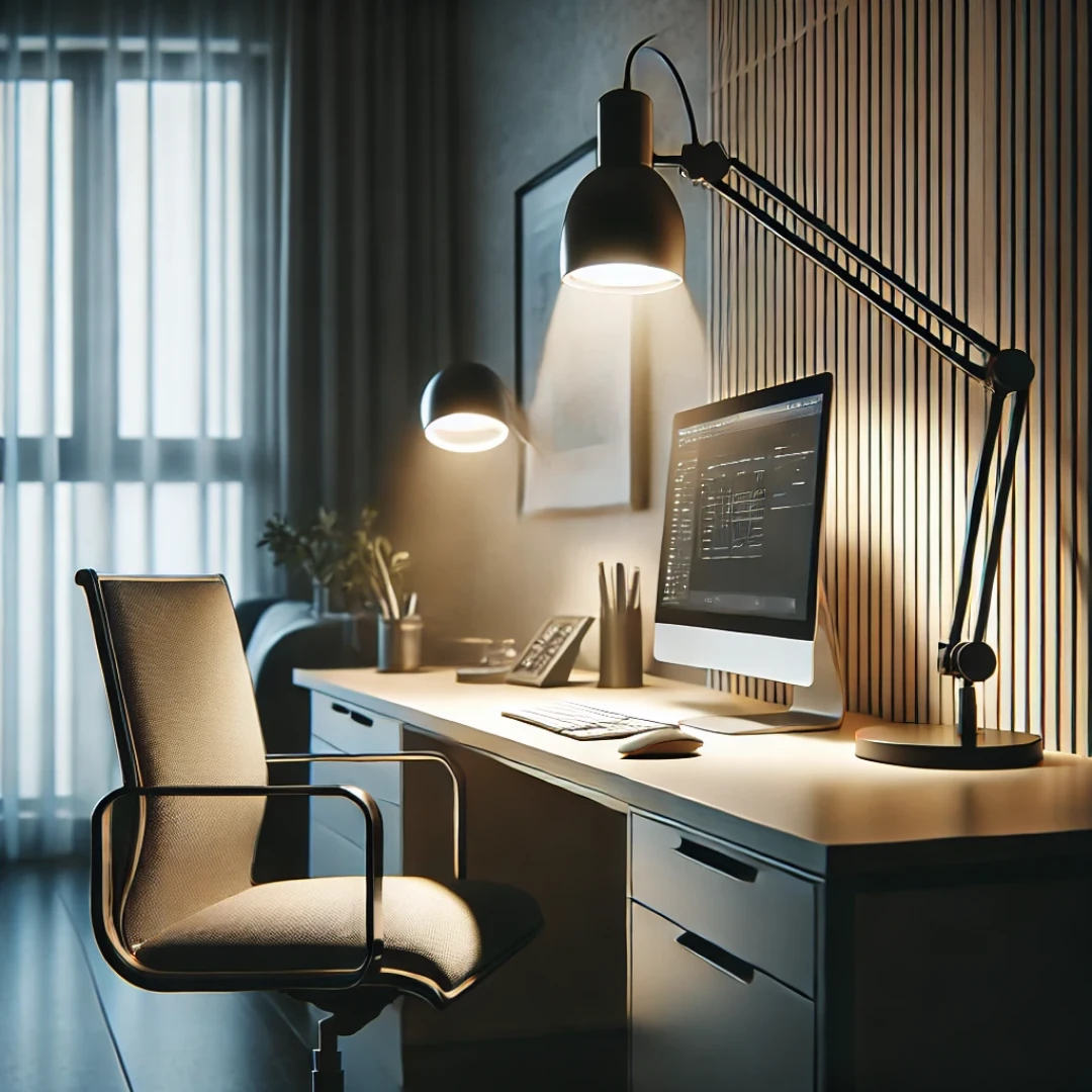 Освітлення для домашнього офісу: Як правильно налаштувати світло для підвищення продуктивності