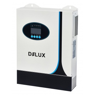 Гибридный солнечный инвертор DELUX NKH-3.6KW 24V 100А MPPT с функцией заряда