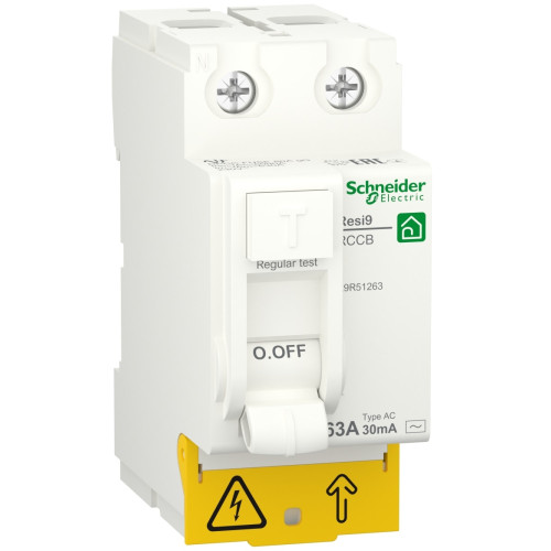 УЗО 2P 63A 30mA АС Resi9 Schneider Electric