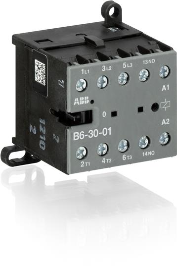 Миниконтактор B6-30-01 4 кВт 3Р с доп. контакт 1НЗ 220V