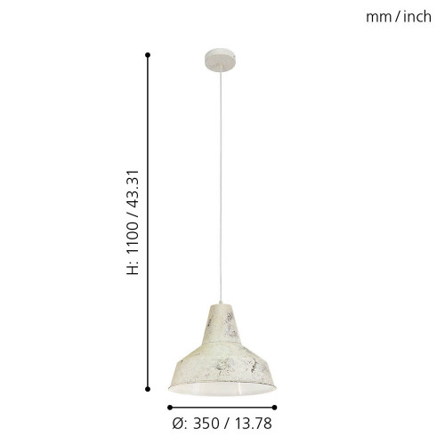 Светильник Eglo 49249 Somerton Ø350/1100