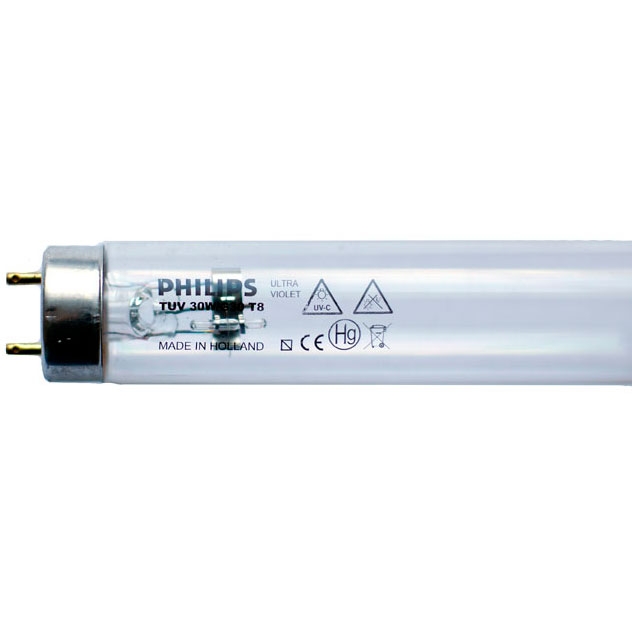 Лампа бактерицидная промышленного очищения воды Philips TUV T8 30W G13 895mm