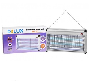 Светильник для уничтожения насекомых Delux AKL-31 G13 2x15W 220V 100м² IP20