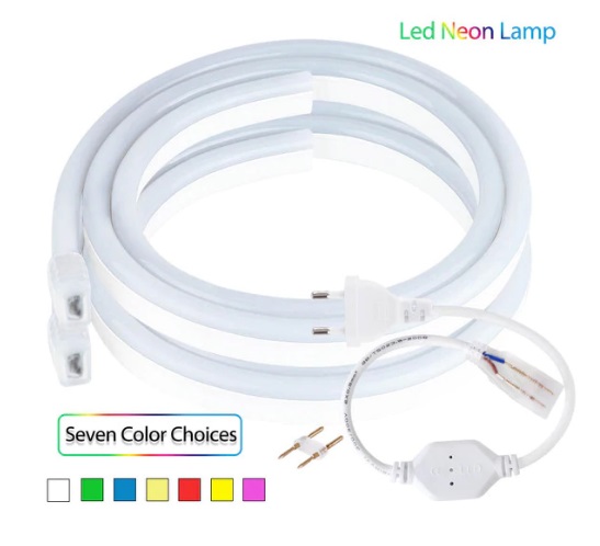 LEDNEON LM856 6W/m 2160lm IP65 120° белый, зеленый, красный