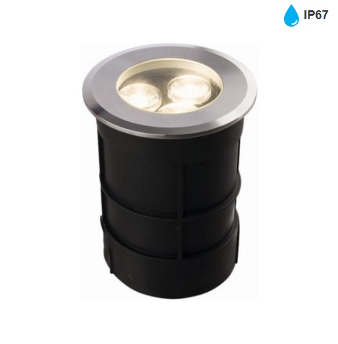 Светильник грунтовой Nowodvorski 9104 3W 3000K IP67 Picco Ø75