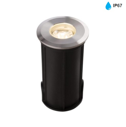 Светильник грунтовой Nowodvorski 9106 1W 3000K IP67 Picco Ø40
