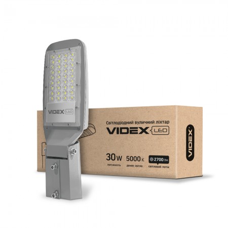 Светильник светодиодный консольный поворотный Videx 30W 5000K 2700lm IP65