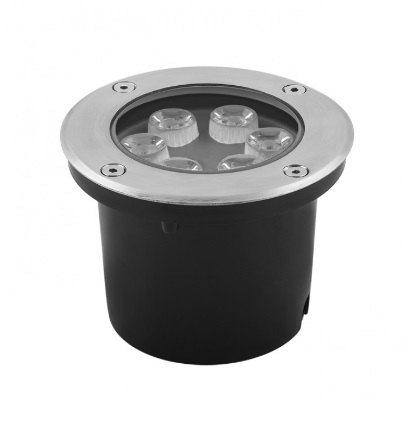 Светильник грунтовой lemanso lM988 7W 350lm 6500K IP65 Ø150