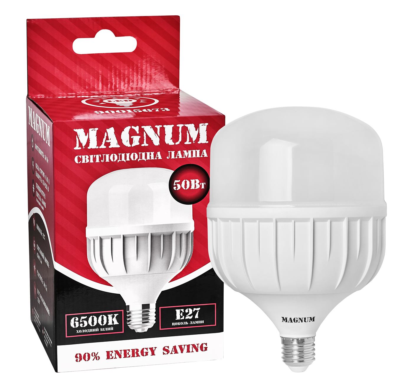 Лампа светодиодная Magnum Bl80 E27 50W 6500K 4500lm 220° AC170V-265V