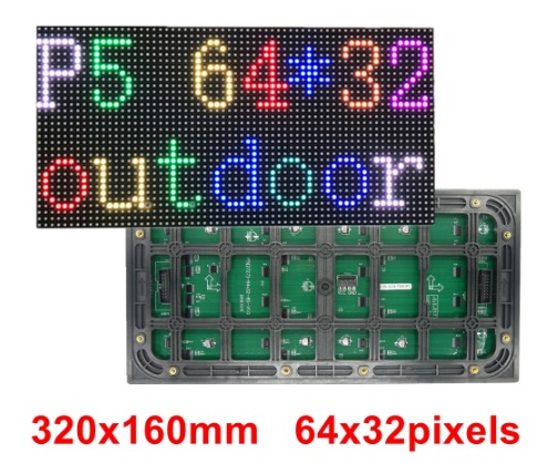 Светодиодный дисплей P5 RGBS 64X32 SMD3528 IP20