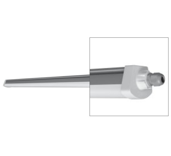 Светильник светодиодный ledvance DP1200 44W 4000K 5400lm 120° IP66 