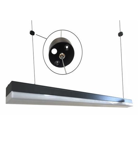 Светильник светодиодный 36W 4000К 3240lm IP42 1.2m: черный, белый