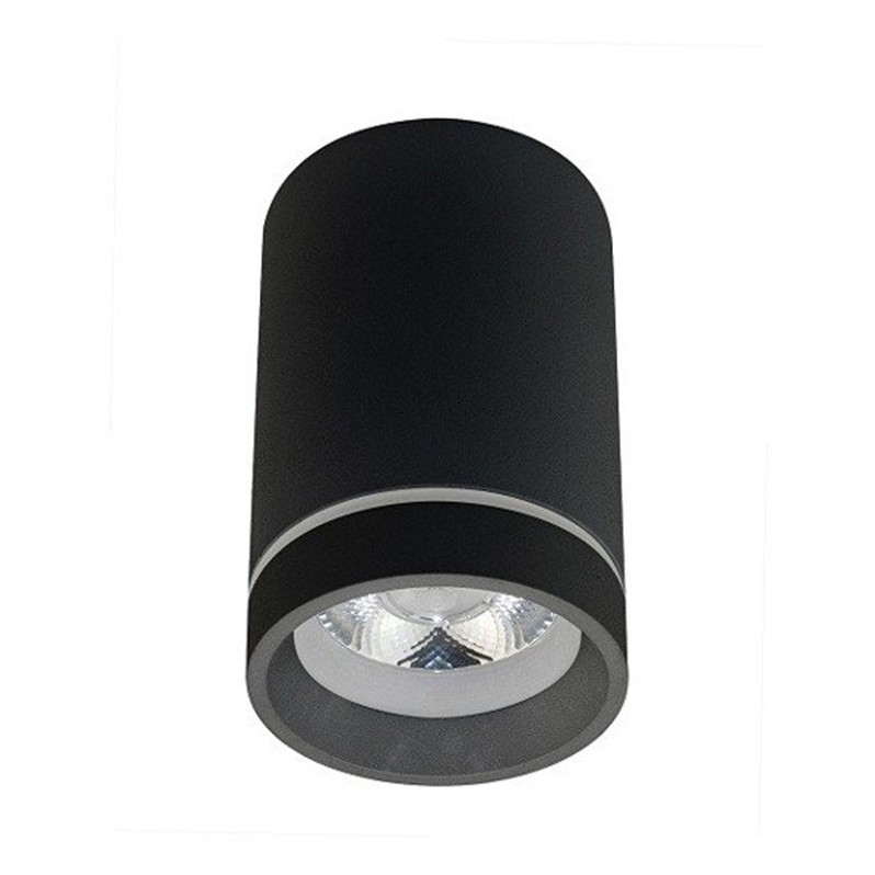 Светильник светодиодный накладной Azzardo AZ3376 10W 4000К Bill Black Ø65/100
