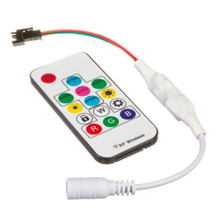 Контроллер RGB mini Smart strip 6А радио сенсорный 14 кнопок 72W/5-24V