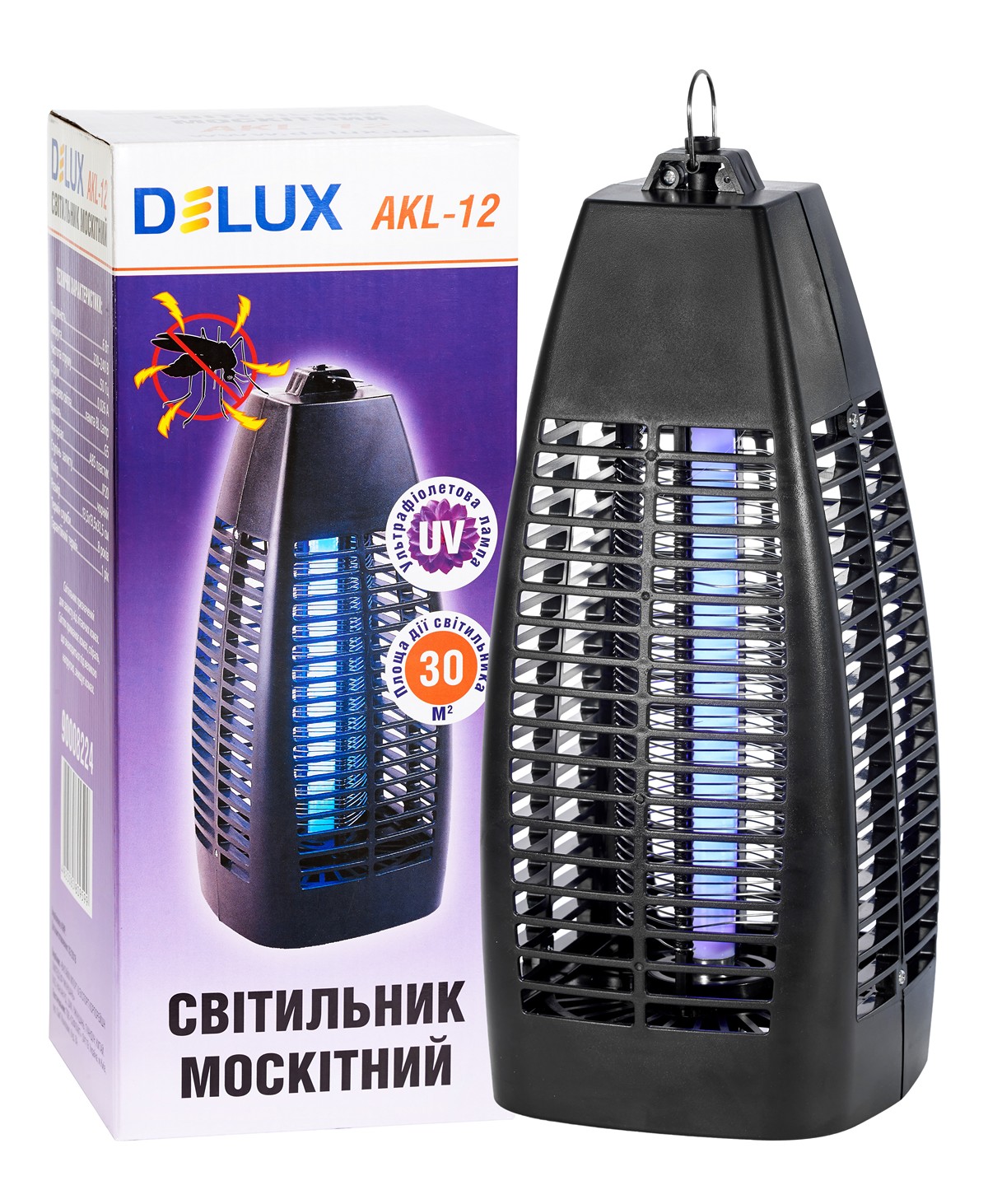 Светильник для уничтожения насекомых Delux AKl-12 6W 220V IP20