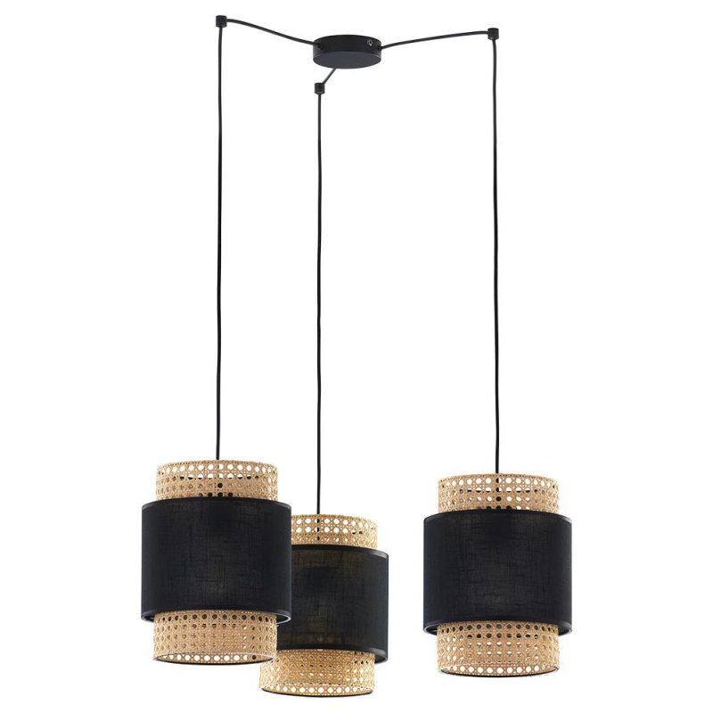 Люстра TK lighting 6549 Boho Black Ø700/1300