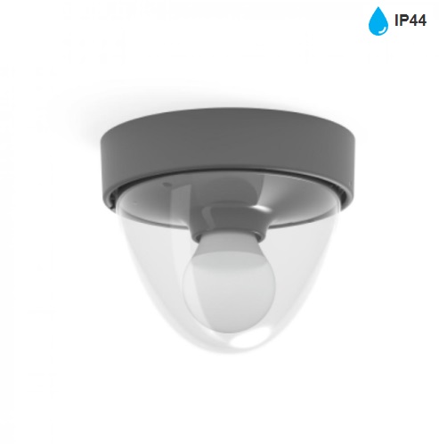 Светильник с д/д Nowodvorski 7964 IP44 Nook Anthracite Ø180