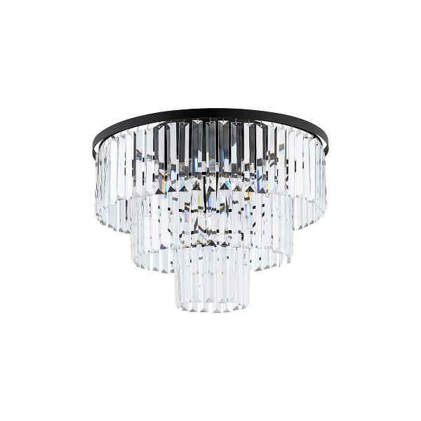 Люстра хрустальная Nowodvorski 7627 Cristal Black Ø560/410