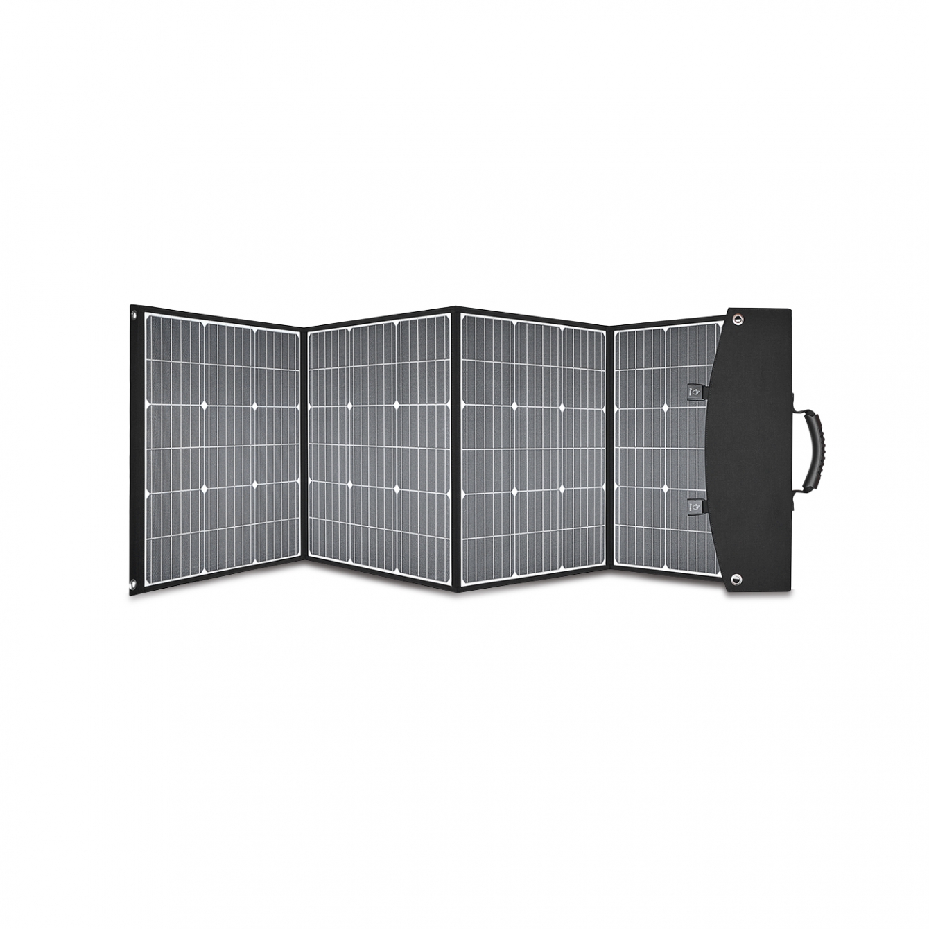 Портативная солнечная панель Havit 18V 200W типы разъемов: USB, Type-C, DC