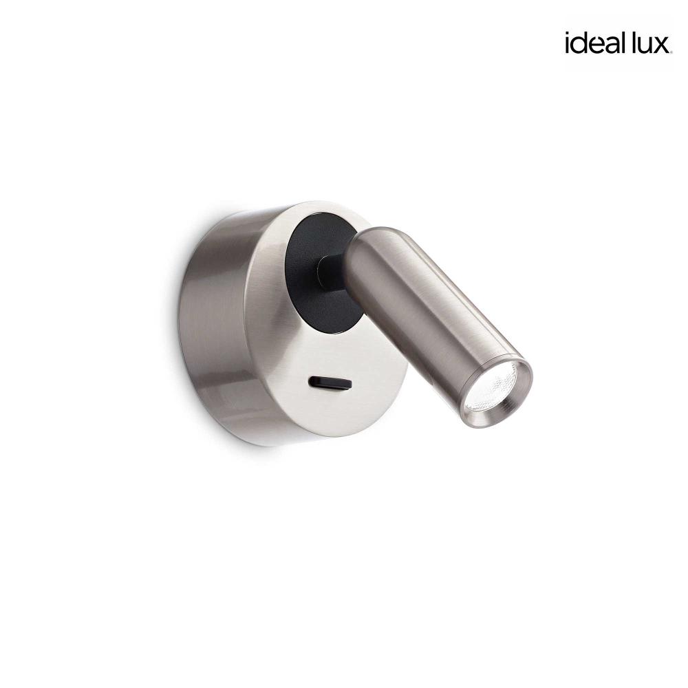 Спот светодиодный Ideal lux 260631 3,5W 3000K Bean Nickel 