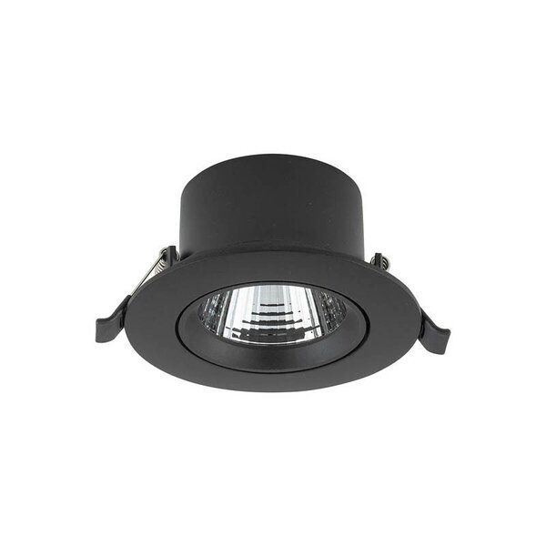 Светильник точечный Nowodvorski 10548 5W 3000K IP20 Egina BK Ø90/50