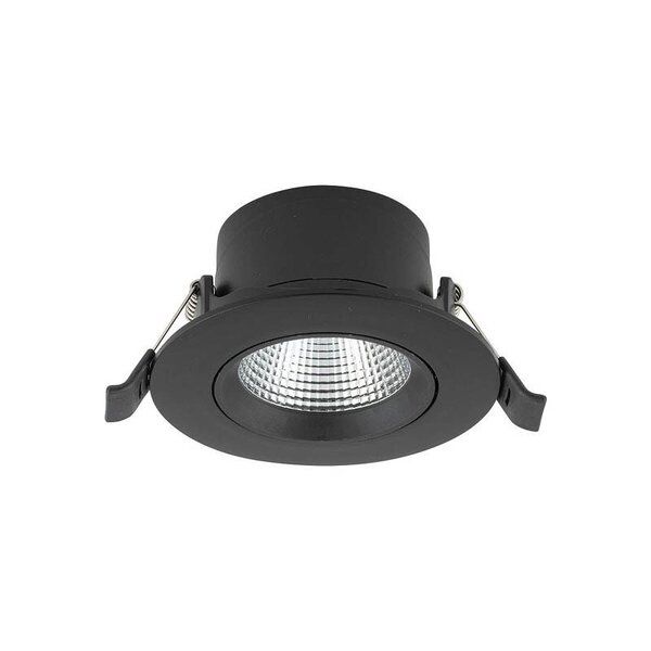 Светильник точечный Nowodvorski 10553 10W 3000K IP20 Egina BK Ø110/50
