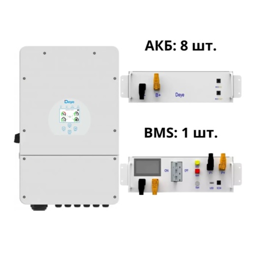 Комплект аварийного питания инвертор Deye SUN-30K-SG01HP3