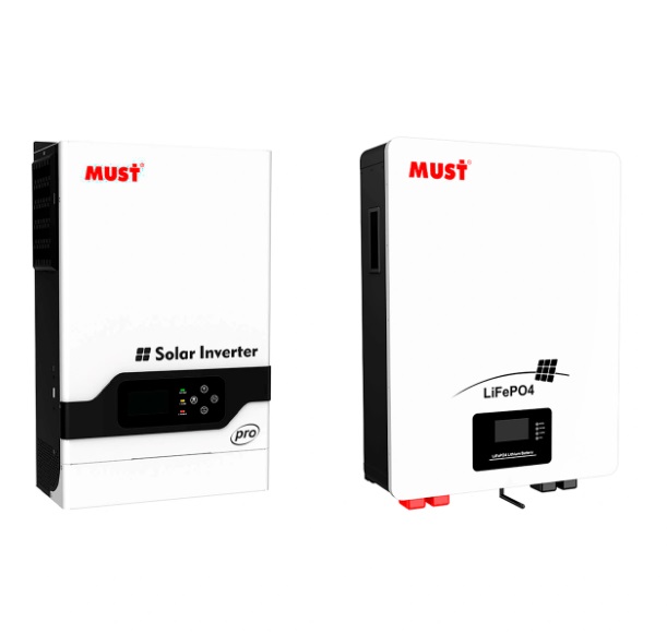Гибридный инвертор Must PH18-5248 PRO; АКБ Must LP16-48100