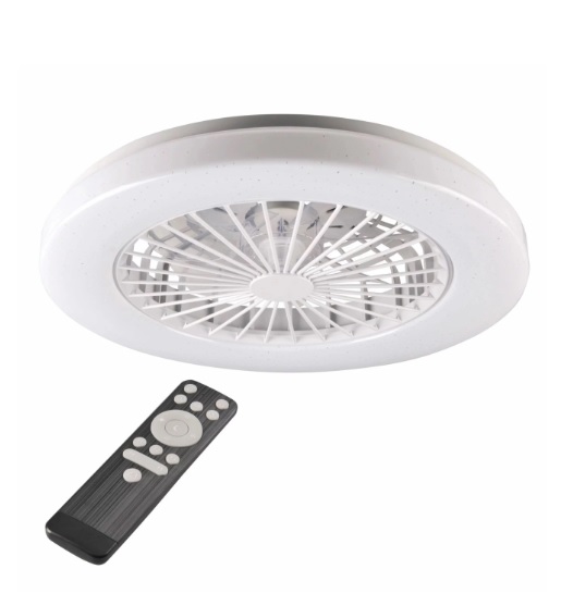 Люстра-вентилятор DIM Goldlux 325792 48W 3000К-6500К libya Kenya Ø485/185