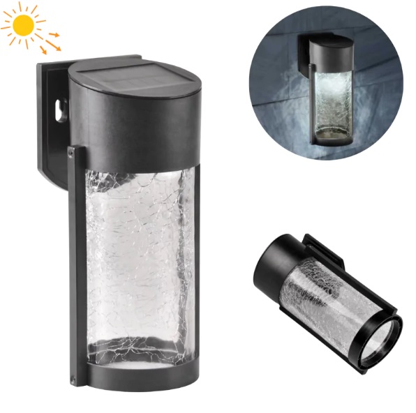 Бра с солнечной батареей Goldlux 323156 4000K IP44 Vetro