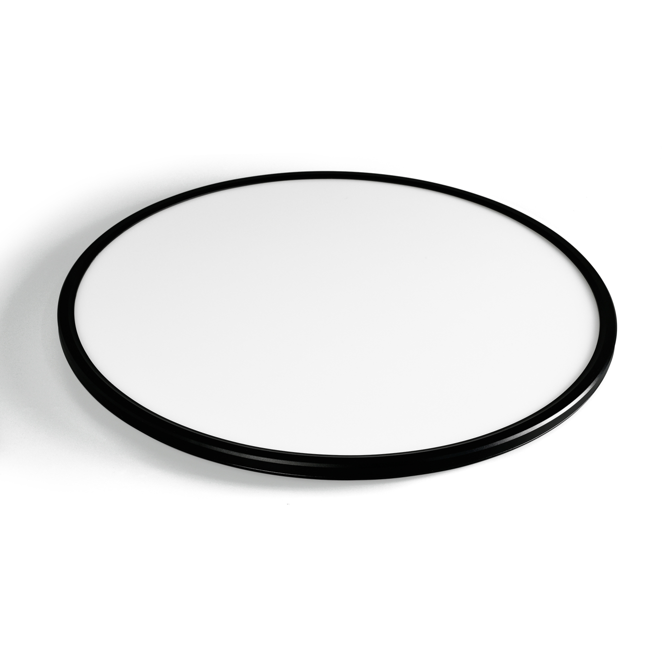 Светильник с подсветкой Videx 44W 3000K/4000K/5000К 4800lm IP54 Black Ø500