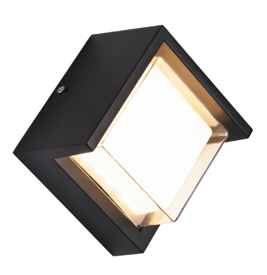 Бра Velmax 9W 3000K IP54 BK