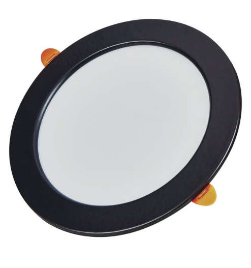 Cветильник точечный lebron 18W 4000K 1440lm IP20 BK Ø185