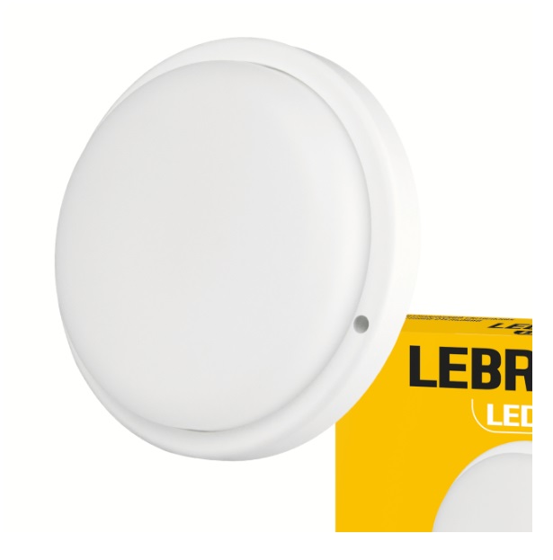 Светильник lebron 20W 6500K 2040lm AC230V IP44 Ø175