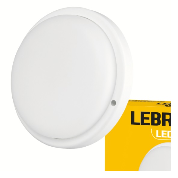 Светильник lebron 24W 6500K 2490lm AC230V IP44 Ø195