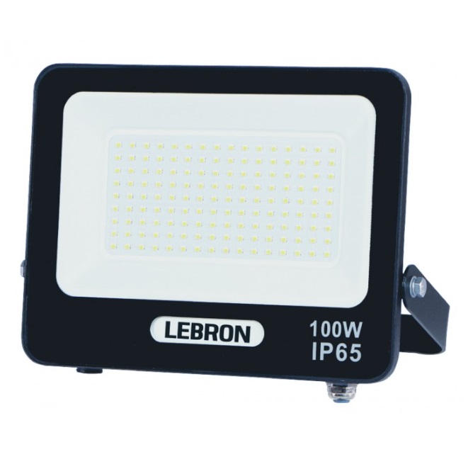 Прожектор светодиодный lebron 100W 6500K 10000lm IP65 AC220V