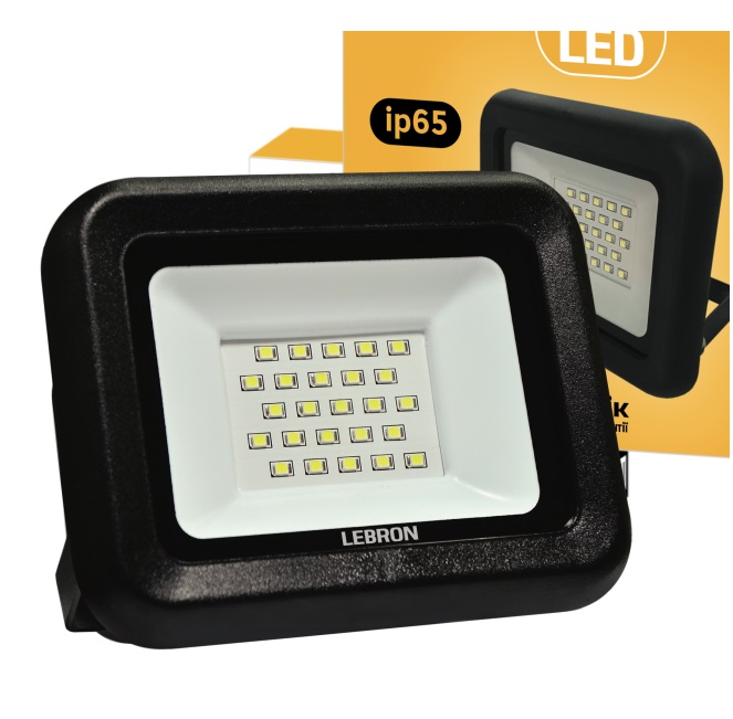 Прожектор светодиодный lebron 30W 6200K 2700lm IP65 AC220V