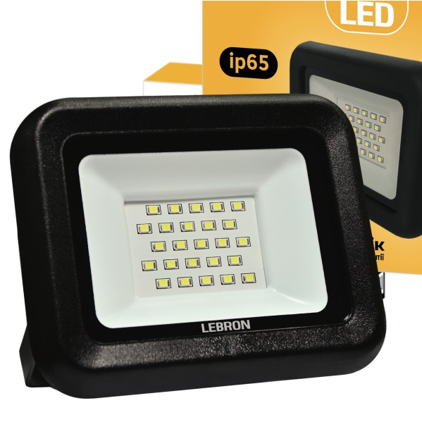 Прожектор светодиодный lebron 100W 6200K 9000lm IP65 AC220V