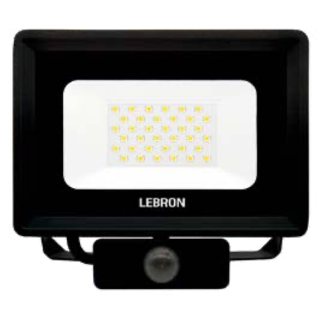 Прожектор с д/д lebron 30W 6500К 2400lm IP65 AC180V-240V