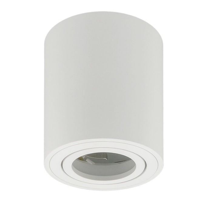 Светильник точечный Velmax GU10 V-DL-R WH Ø80