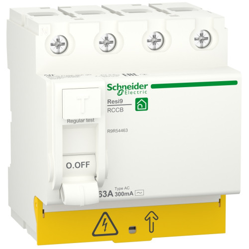 УЗО 4P 63A 300mA АС Resi9 Schneider Electric