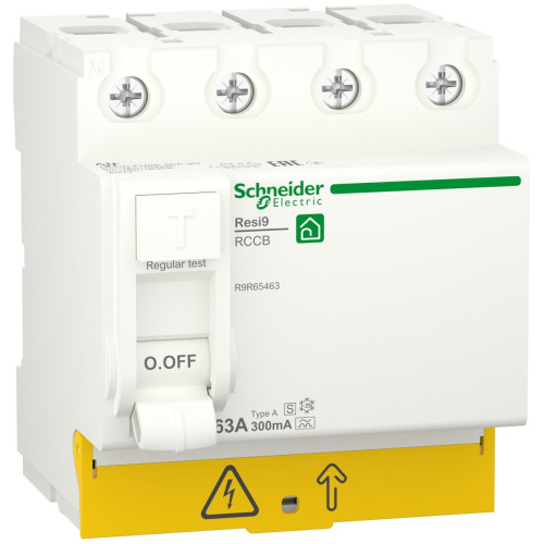 УЗО 4P 63A 300mA А-S Resi9 Schneider Electric