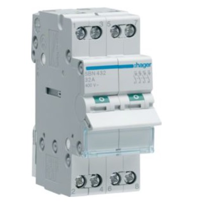 Выключатель нагрузки Hager SBN432 4-полюсный 32А 400V