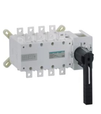 Переключатель корпусный Hager HI454 3-позиционный I-0-II до 150мм2 4п 250А